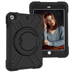 Barnfodral roterbart ställ, iPad 10.2 / 10.5 / Air 3, svart