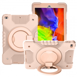 Barnfodral med roterbart ställ, iPad 10.2 (2019-2021), rosa