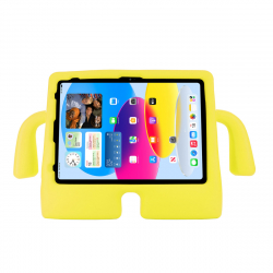 Barnfodral med ställ till iPad Air 11 (2024), gul