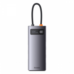 Baseus BS-OH041 Metal Gleam Series USB-C hubb, HDMI, 6 uttag