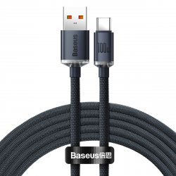 Baseus Crystal Shine USB-C dataöverföringskabel, 2m