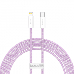 Baseus Dynamic USB-C till Lightning-kabel, 20W, 2m, lila