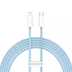 Baseus Dynamic USB-C till Lightning-kabel, 20W, 2m, blå