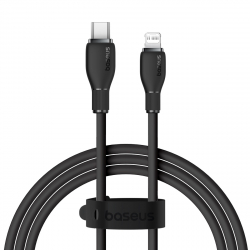 Baseus Pudding USB-C till Lightning-kabel, 20W, svart