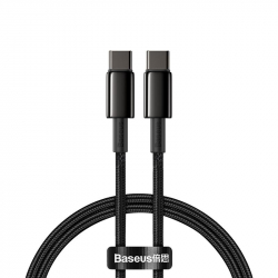 Baseus Tungsten Gold USB-C till USB-C kabel, 100W, 5A, 1m