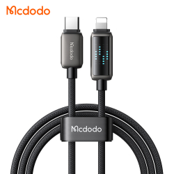 McDodo CA-2630, USB-C till Lightning, 36W, 3A, 1.2m