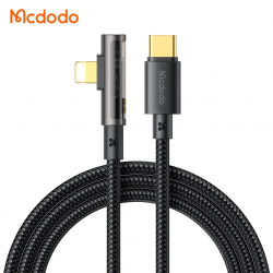 McDodo CA-3391 Crystal USB-C till Lightning-kabel, 3A, 1.8m