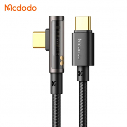 McDodo CA-3401 Crystal USB-C till USB-C-kabel, 5A, 1.8m