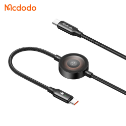 McDodo CA-4170, USB-C kabel med Samsung Watch-laddare, 60W, 1.5m