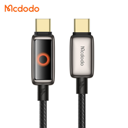 McDodo CA-6680 USB-C till USB-C, 5A, 1.2m, svart