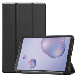 Läderfodral, Samsung Galaxy Tab A 8.4 (2020), svart