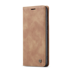 CaseMe plånboksfodral, Samsung Galaxy S20 Plus, brun
