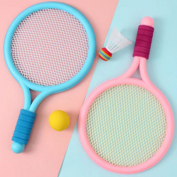 Badmintonracket för barn, rosa/blå