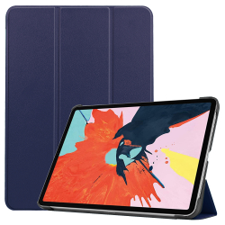 Läderfodral med ställ till iPad Air 10.9, mörkblå