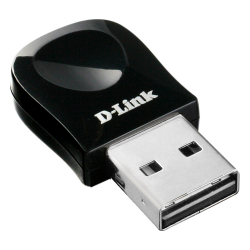 D-Link Nano USB2.0-adapter för trådlöst nätverk, WPS, 150Mbit/s