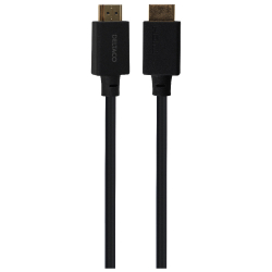 Deltaco Ultra High Speed HDMI-kabel, LSZH, 48Gbps, 2m, svart