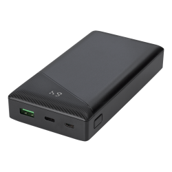 Deltaco Powerbank med snabbladdning, PD, USB-C, 20.000 mAh
