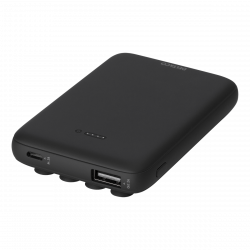 Deltaco Självhäftande Powerbank, Qi-certifierad, 5.000 mAh