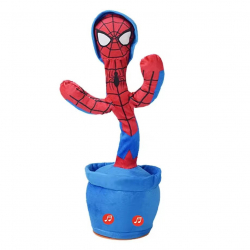 Dansande Spiderman som sjunger, 32x12cm