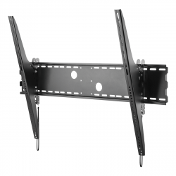 Deltaco Heavy-duty Lutbart TV-Väggfäste, 60-100", 100kg, svart