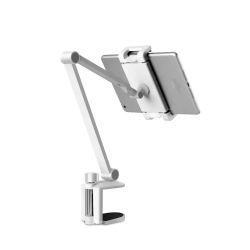 Flexibel mobilhållare för skrivbord, universal, vit