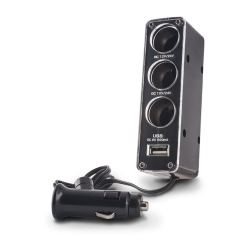 Forever CSS-03 12V-splitter med USB-uttag