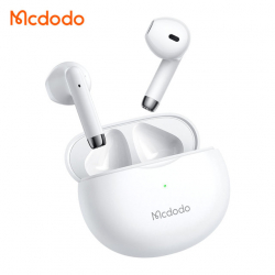 McDodo HP-8030 TWS In Ear hörlurar, Bluetooth 5.0, vit