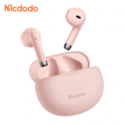 McDodo HP-8032 TWS In Ear hörlurar, Bluetooth 5.0, rosa