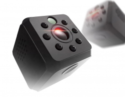 HD Infraröd spionkamera med mörkerseende, inbyggt batteri