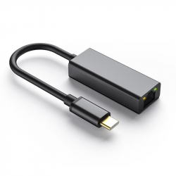 USB-C till RJ45 Ethernet nätverksadapter, 1000Mbps