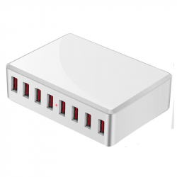 Laddningsstation med 8 uttag, 50W
