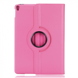 Läderfodral med roterbart ställ till iPad Air 3+Pro 10.5, rosa