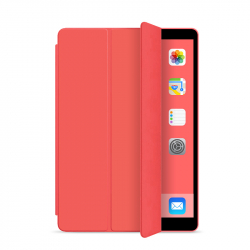 Läderfodral med ställ, iPad Mini 1/2/3, röd