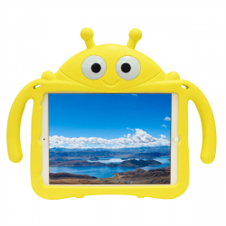 Nyckelpiga barnfodral, iPad 10.2 / Pro 10.5 / Air 3, gul