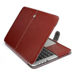 Läderfodral för MacBook Pro 13 Retina, brun