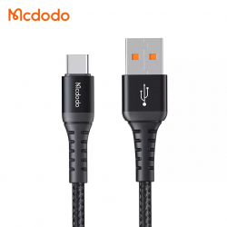 McDodo CA-2271 USB-C-kabel, QC4.0, 3A, 1m, svart