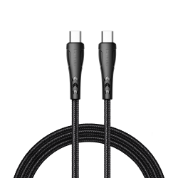 McDodo CA-764 USB-C till USB-C kabel, PD, 60W, 3A, 0.2m, svart