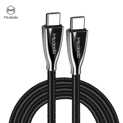 McDodo CA-5890, USB-C till USB-C, Quickcharge, 1.5m, svart