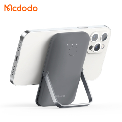 McDodo MC-7050 Gopower Magnetisk PowerBank med ställ, grå