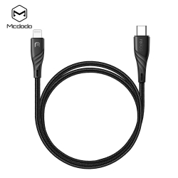 McDodo RCA-6252 USB-C kabel till Lightning med PD, 1.2m, svart