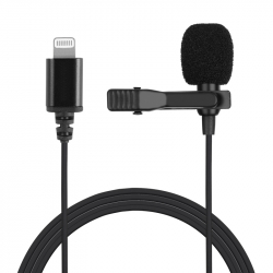 Lavalier-mikrofon/mygga för iPhones, 10V