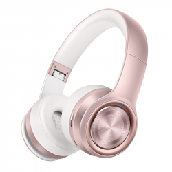 PICUN B26 Trådlösa Over Ear-hörlurar, Bluetooth 5.0, rosa