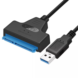 SATA till USB 3.0 adapterkabel, 2.5 tum, 6Gbps, 25cm