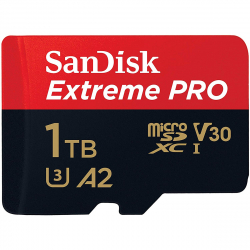 1TB SanDisk Extreme Pro MicroSDXC 170MB/s A2