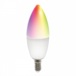 DELTACO SMART HOME Dimbar LED-lampa, E14, 5W