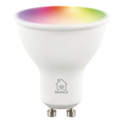 DELTACO SMART HOME Dimbar LED-lampa, GU10, 5W