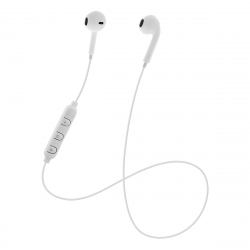 STREETZ Trådlösa Semi-In-Ear hörlurar med mikrofon, optimal fit