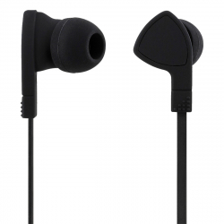 STREETZ Trasselfria In Ear-hörlurar med mikrofon, 3.5 mm, svart
