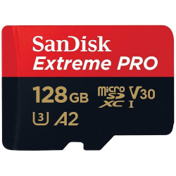 128GB SanDisk Extreme Pro MicroSDXC 200MB/s A2