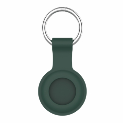 Silikonhållare till Airtags, mörkgrön